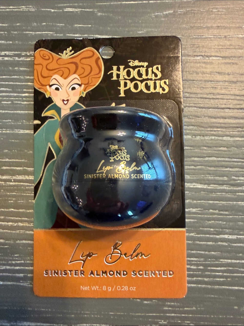 'Winifred' Sinister Almond Scented Lip Balm Disney Hocus Pocus NWT